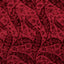 Schumacher Saz Paisley Silk Velvet Burgundy Fabric