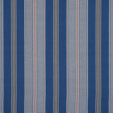 Schumacher Scoop Hand Woven Stripe Neptune Fabric