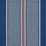 Schumacher Scoop Hand Woven Stripe Neptune Fabric