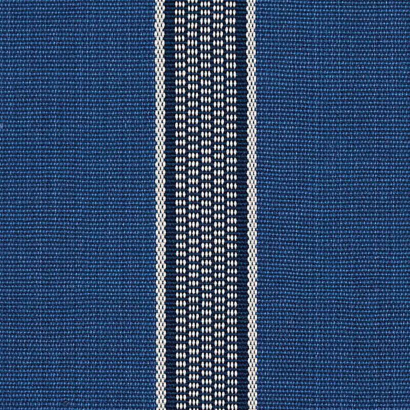 Schumacher Scoop Hand Woven Stripe Neptune Fabric