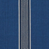 Schumacher Scoop Hand Woven Stripe Neptune Fabric