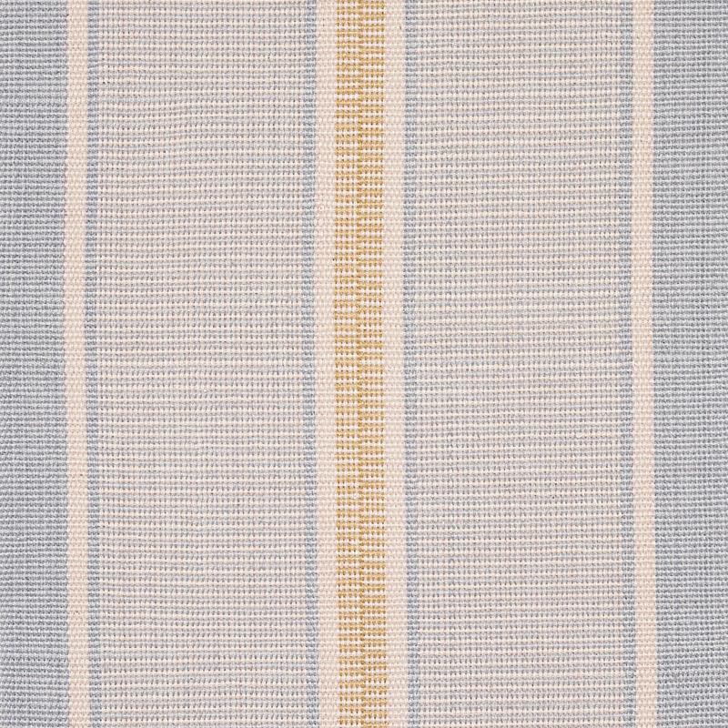 Schumacher Scoop Hand Woven Stripe Breeze Fabric