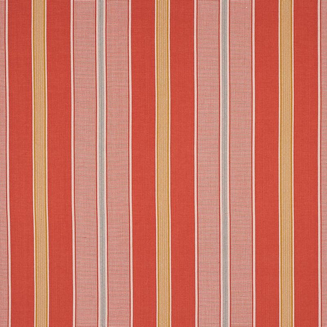 Schumacher Scoop Hand Woven Stripe Parasol Fabric