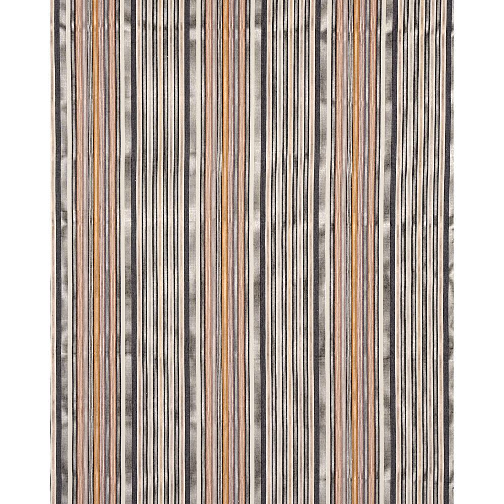 Schumacher Ripple Hand Woven Stripe Rockpool Fabric