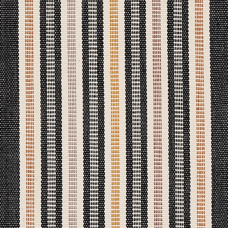 Schumacher Ripple Hand Woven Stripe Rockpool Fabric