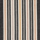 Schumacher Ripple Hand Woven Stripe Rockpool Fabric