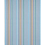 Schumacher Ripple Hand Woven Stripe Surf Fabric