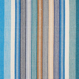 Schumacher Ripple Hand Woven Stripe Surf Fabric