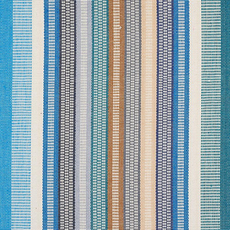 Schumacher Ripple Hand Woven Stripe Surf Fabric