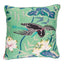 Schumacher Jade 18" x 18" Lotus Garden Pillow