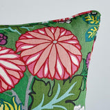 Schumacher Jade 22" x 22" Chiang Mai Dragon Pillow