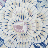 Schumacher Hyacinth 18" x 18" Zanzibar Linen Print Pillow