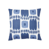 Schumacher Blues 18" x 18" Kandira Pillow