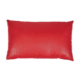 Schumacher Blue & Red 20" x 12" Ziggurat Pillow