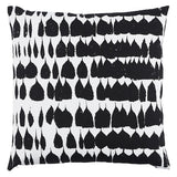 Schumacher Black 22" x 22" Queen Of Spain Pillow