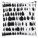 Schumacher Black 22" x 22" Queen Of Spain Pillow