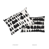 Schumacher Black 20" x 14" Queen Of Spain Pillow