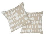 Schumacher Natural 20" x 20" Queen Of Spain Pillow