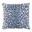 Schumacher Ink 22" x 22" Iconic Leopard Pillow
