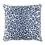 Schumacher Ink 22" x 22" Iconic Leopard Pillow