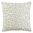 Schumacher Linen 18" x 18" Iconic Leopard Pillow