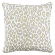 Schumacher Linen 20" x 20" Iconic Leopard Pillow