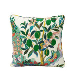 Schumacher Primary 18" x 18" Citrus Garden Pillow