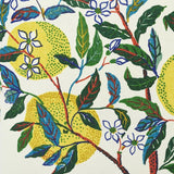 Schumacher Primary 18" x 18" Citrus Garden Pillow