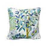 Schumacher Pool 18" x 18" Citrus Garden Pillow