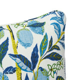 Schumacher Pool 18" x 18" Citrus Garden Pillow