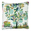 Schumacher Lime 22" x 22" Citrus Garden Pillow