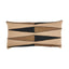 Schumacher Lava Black 35" x 18" Moorea Pillow