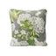 Schumacher Slate 18" x 18" Bermuda Blossoms Pillow