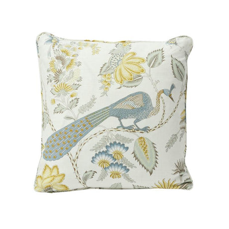 Schumacher Cadet & Citron 18" x 18" Campagne Pillow