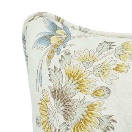 Schumacher Cadet & Citron 18" x 18" Campagne Pillow