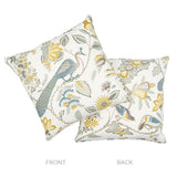 Schumacher Cadet & Citron 22" x 22" Campagne Pillow