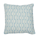 Schumacher Sky 16" x 16" Belvedere Pillow