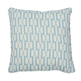 Schumacher Sky 18" x 18" Belvedere Pillow