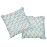 Schumacher Sky 20" x 20" Belvedere Pillow