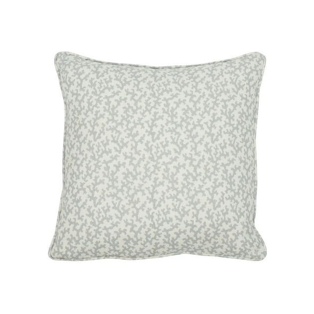 Schumacher Orpington Blue 16" x 16" Folly Pillow