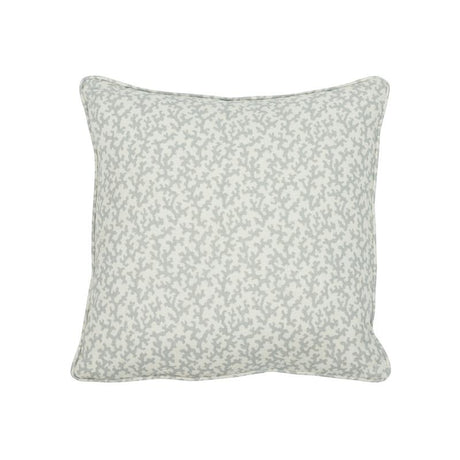 Schumacher Orpington Blue 18" x 18" Folly Pillow