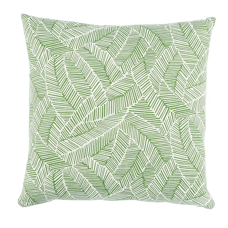 Schumacher Abstract Leaf Leaf 22" x 22" Pillow