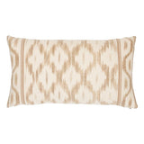 Schumacher Santa Monica Ikat Neutral 26" x 15" Pillow
