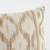 Schumacher Santa Monica Ikat Neutral 26" x 15" Pillow