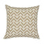 Schumacher Sand 20" x 20" Chevron Indoor/Outdoor Pillow