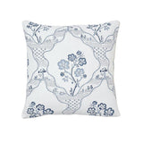 Schumacher Delft 18" x 18" Marella Pillow