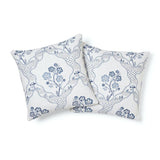 Schumacher Delft 18" x 18" Marella Pillow