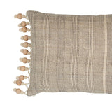 Schumacher Natural & Black 22" x 14" Mohave Pillow