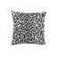 Schumacher Graphite 20" x 20" Iconic Leopard I/O Pillow