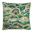 Schumacher Green 20" x 20" Rolling Hills Pillow